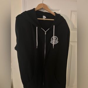 XXL zip up hoodie. Odd By Nature Brewing, Cape Neddick, Maine.